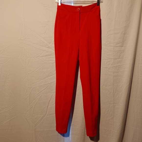 Express Pants - 🍋Express NWT 0R red skinny mid-rise stretch